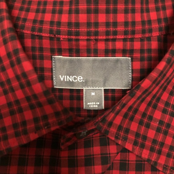 NWOT Vince 100% Cotton Shirt - Picture 3 of 7